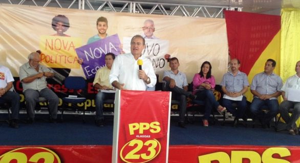 Renan vai a Congresso do PPS e defende “união por Alagoas”