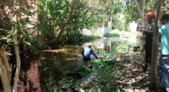 Prefeitura da Barra de São Miguel inicia operação ambiental no Riacho Maceiozinho