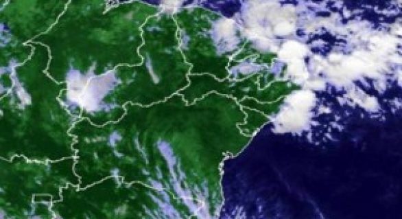 Previsão aponta chuvas isoladas no Litoral, Zona da Mata e Agreste