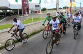 Mensagem contra as drogas percorre Maceió “a bordo” de bicicletas