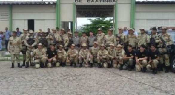 Polícia Militar forma policiais para atuar na Caatinga