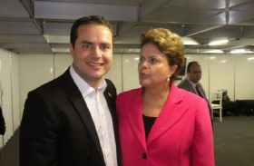 Renan Filho janta com Dilma e vai pedir apoio no combate a miséria