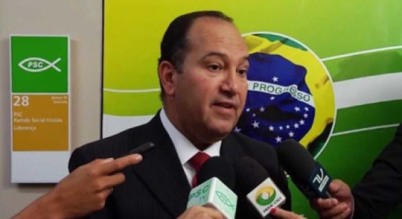 PSC anuncia Pastor Everaldo como candidato a presidente da República