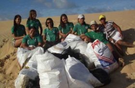 Jovens de Piaçabuçu realizam mutirão de limpeza na foz do São Francisco