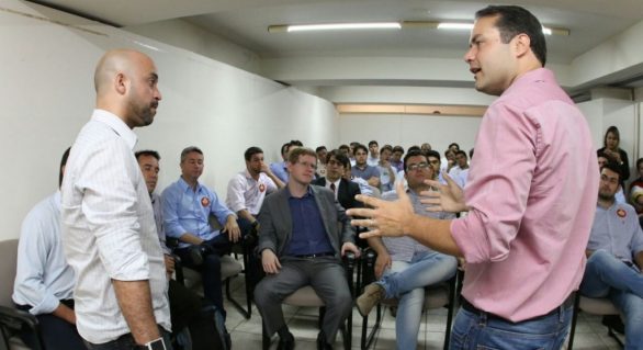 Jovens empresários conhecem propostas de Renan Filho