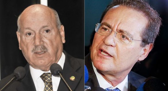 Renan e Luiz Henrique disputam Presidência do Senado no domingo