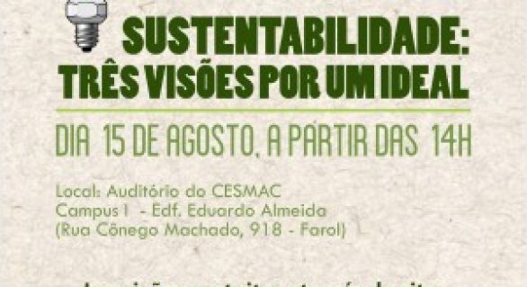 Evento sobre Sustentabilidade em Alagoas acontece neste sábado
