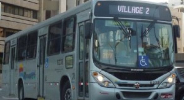 Obra de saneamento muda itinerário de ônibus no Jaraguá