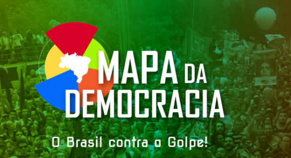 Mapa da Democracia explica o “golpe” e lista posição de deputados sobre impeachment