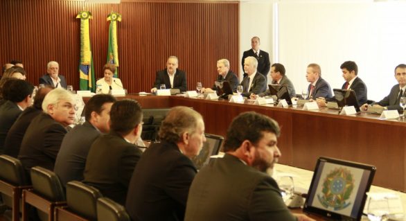Prefeito Rui Palmeira participa de reunião com a presidente Dilma