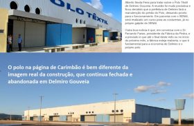 Candidato “manipula” imagens do Polo de Confecções para prometer empregos em Delmiro Gouveia