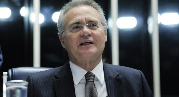 Renan diz que continuará na liderança do PMDB no Senado se a bancada quiser