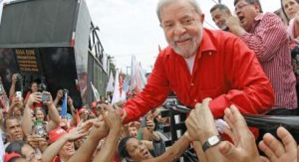 Caravana de Lula chega a Alagoas nesta terça-feira