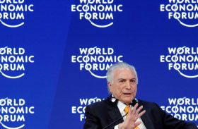 Em Davos, Temer vende reformas e promete estabilidade após eleição