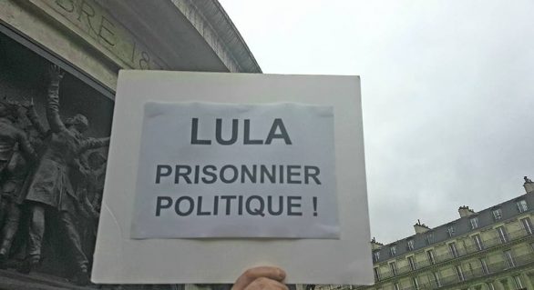 Atos marcados em todo o mundo pedem Lula livre!