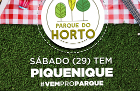Parque do Horto terá área para piquenique com food trucks