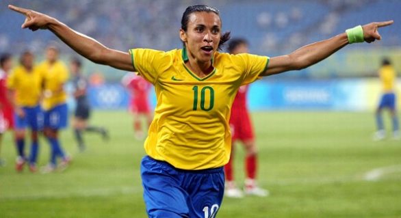 Marta está entre as três finalistas a melhor do mundo da Fifa