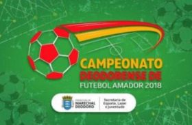 Semifinais do Campeonato Deodorense de Futebol Amador acontecem domingo