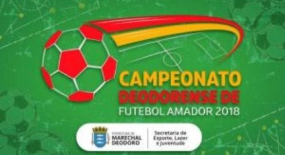 Semifinais do Campeonato Deodorense de Futebol Amador acontecem domingo