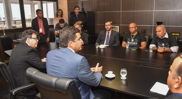 Prefeito se reúne com presidente do TJ/AL e representantes do Pinheiro