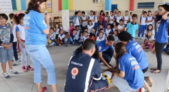 Projeto Samu nas Escolas abre 46 vagas para novos acadêmicos em 2019