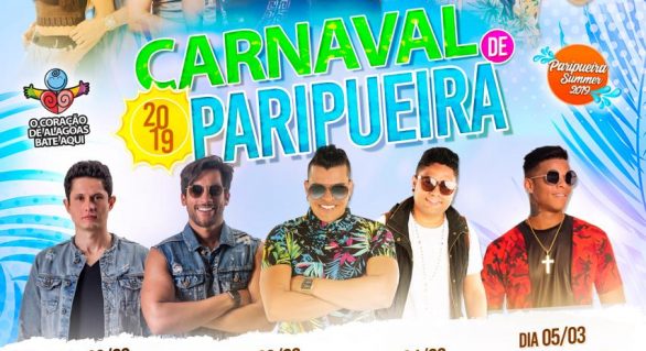 Confira a programação de carnaval de Paripueira