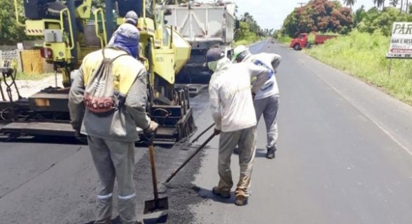 Obras de recuperação das rodovias em Campestre e Maragogi avançam