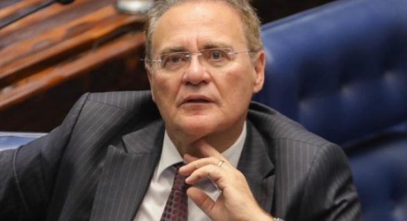 Renan Calheiros defende o governo de Bolsonaro das criticas de Olavo de Carvalho