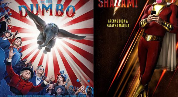 Dumbo e Shazam chegam às salas de cinema de Alagoas
