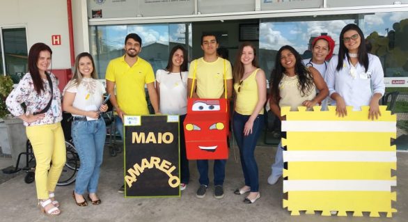 UPA Trapiche e Benedito Bentes realizam o “Maio Amarelo 2019”