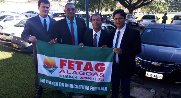 Dirigentes da Fetag-AL participam de mobilização no Congresso Nacional contra MP e PEC da Previdência