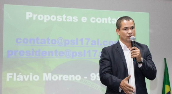 Flávio Moreno nega Sérgio Toledo (PL) no comando do PSL