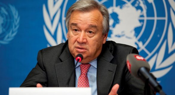 Chefe da ONU afirma que mundo enfrenta uma grave emergência climática