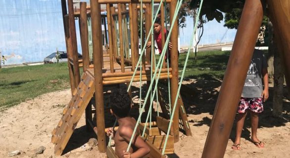 Maceió ganha novos parques infantis sustentáveis