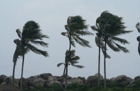 Fortes ventos de até 60km/h chegam ao litoral alagoano