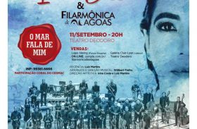 Filarmônica de Alagoas e Irina Costa apresentam “O Mar Fala de Mim”