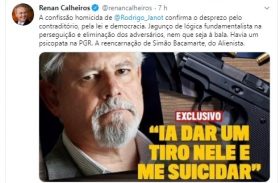 Renan Calheiros: Havia um psicopata na PGR