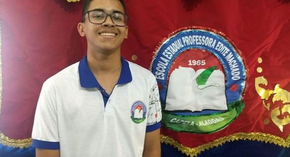 Estudante alagoano vence concurso de redação do Programa Jovem Senador