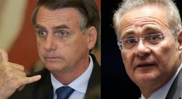 Bolsonaro e Renan Calheiros apoiam criação de Juiz de Garantias