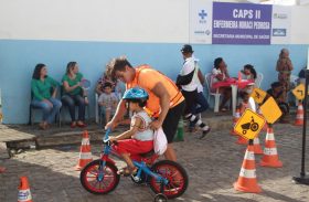 Detran/AL realiza ação para ensinar crianças a andar de bicicleta neste domingo (8)