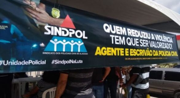 Policiais Civis de Alagoas podem realizar greve durante carnaval