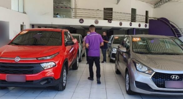Operação da Sefaz apreende 171 veículos em lojas de seminovos