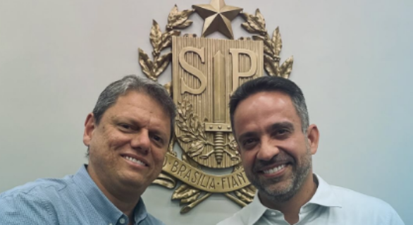 Um encontro inesperado: ‘lulista’ Paulo vai a SP para reunião com o ‘bolsonarista’ Tarcísío