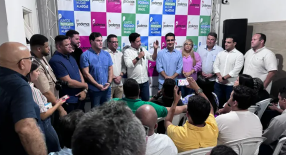 Cunha lança chapa do Podemos e ‘avança casa’ no jogo de vice de JHC