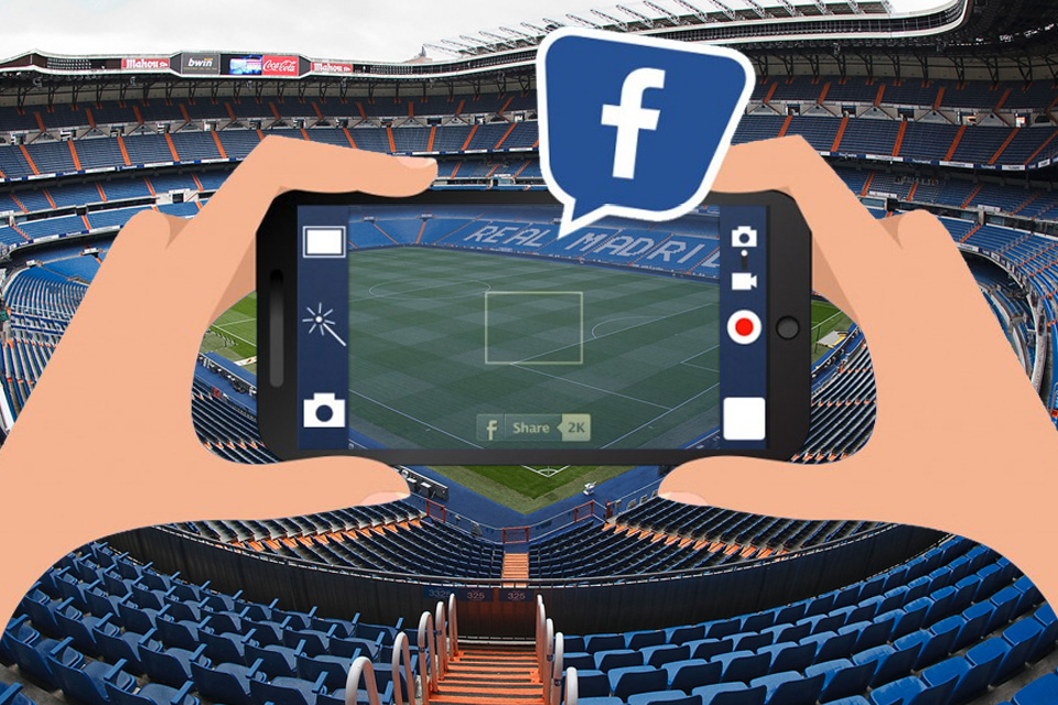 Assista os principais jogos de futebol pelo Facebook