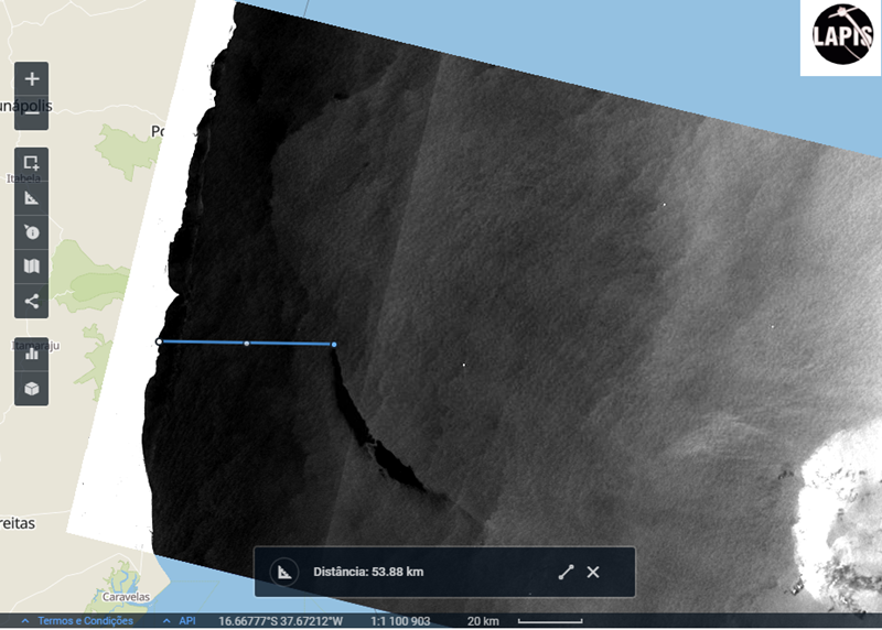 Laboratório da Ufal tem imagem de satélite que pode explicar a causa do óleo no Nordeste