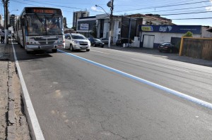 Prefeitura fixa nova data para implantação da faixa para ônibus