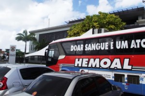 Unidade Móvel do Hemoal estará no Centro de Maceió nesta sexta