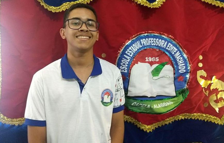 Estudante alagoano vence concurso de redação do Programa Jovem Senador