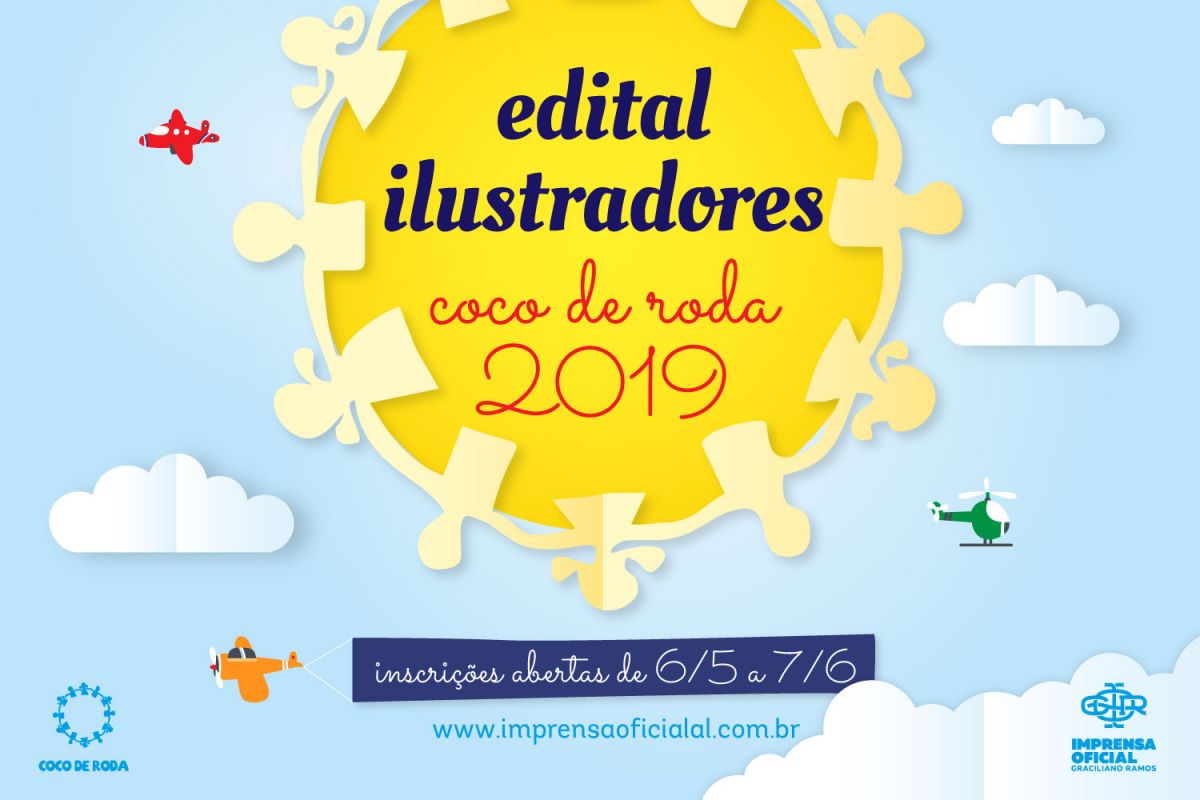 Imprensa Oficial seleciona ilustradores para Coleção Coco de Roda 2019
